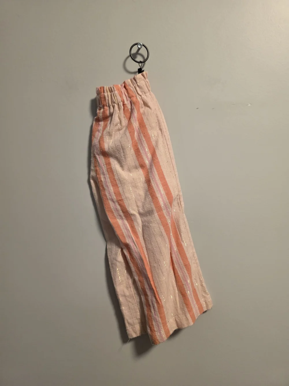 btween Pink and Peach Striped Kids Matching Set - Picture 3 of 4